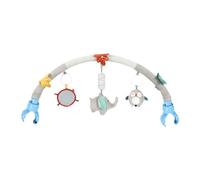 Guangcailun Stroller Arch Toy Activity Play Accessories Soft Sensory Hanging Rattle Mobile Baby Sensory Fun Halloween Baby Stroller Arch Toy Car Seat Toys For Babies, elephant, 87x25cm