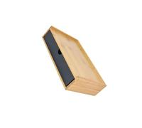 Guangcailun Three Layer Desk Organization Provides Ample Storage With Elegant Bamboo Desktop Storage Drawer 2 Color Three Layer Desk Organization For Office Supplies, black, 3