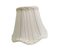 Guangcailun Timeless Elegant Hanging Bedroom Decor Replacement Lantern Light Shade Adds Stylish While Offering Eye Lamp Shade Ceiling Light Fixture Cover Lampshade, Pleated White, 13x12x8cm