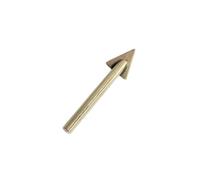 Guangcailun Triangle Welder Tips Copper Head Plastic Welding Kit Tools High-Temperature Resistance Effective Solutions Welding Repair Bumper Copper Head Welder Tip Mini