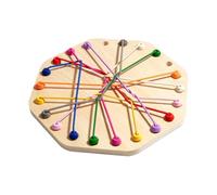 Guangcailun Twist Rope Puzzle Set Offers Fun Family Experience With Engaging Educational Games Keeps Kids Off Screens While Learning Intelligence Development, Octahedron, 22.3x22.3x1.3cm