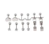 Guangcailun Unique Crystal Ear Studs Helixs Conch Piercing Earrings And Stainless Steel Stud Earrings Captivating Hearts Of Women Sterling Silver Crescents Moon Star Stud