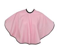 Guangcailun Versatile Salon Barber Cape Hair Dye Cape Professional Comfortable Haircut Waterproof Any Occasion Cutting Hair Adjustable Neckline Polyester, Pink, 70x80cm