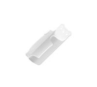 Guangcailun Wall Toothbrush Holder Electric Stand Organizer Durable Storage Solution with Drain Hole Which Can Toothbrush Dry. Bathroom Organiser Shelf is Made of PS