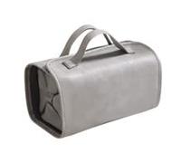 Guangcailun Waterproof Travel Toiletry Bag Lightweight Large Travel Makeup Bag for Women Multifunction 4-in-1 PU Makeup Bag Organizer with Handle for Accessories Essentials (Grey)