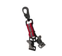 Guangcailun Work Glove Holder Clip For First Responder Heavy Duty Firefighter Glove Strap To Prevent Loss And Gear Availability Work Holder Clip For First Responder Sturdy, Red, total length 18cm