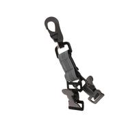 Guangcailun Work Glove Holder Clip For First Responder Heavy Duty Firefighter Glove Strap To Prevent Loss And Gear Availability Work Holder Clip For First Responder Sturdy, Gray, total length 18cm