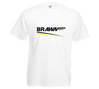 GUANGHUA Brawn GP T-Shirt Various Sizes & Colours Car Enthusiast Track Day Racing White