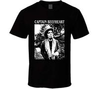GUANGHUA Captain Beefheart Fast and Bulbous Music T Shirt Black