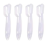 GUANGJIA 4Pcs Plastic Kitchen Sushi Making Mould Simple Nigiri Sushi Maker Mould Rice Press Sushi Mold Form Maker Warship Sushi Mold for Making Sushi