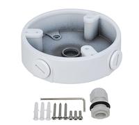 Guangstar Aluminum Junction Box for IP Dome and Eyeball Camera, White