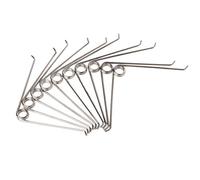 GUANGZHOU 10 Pieces V Shape Steel Compression Spring Gardening Scissors Accessories Tool Pruning Shear Spring Silver