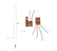 GUANGZHOU 4Ch Rc Remote Control 27Mhz Circuit Pcb Transmitter And Receiver Board With Antenna Radio System For Car Truck Toy Remote Control Accessory Module Green