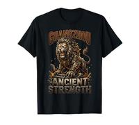 Guangzhou Ancient Strength Guardian Lion Foo Dog T-Shirt