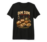 Guangzhou China Dim Sum Cantonese Cuisine Premium T-Shirt