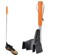 Guanici Retractable Shoehorn Shoehorn Long Plastic Adjustable Shoehorn with Long Handle for Older People Pregnant Women Children People who have Difficulty Bending Down