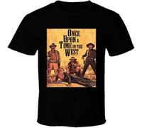 GUANJIE Once Upon A Time in The West 60s Movie T Shirt Black L