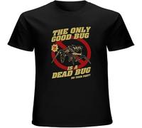 GUANJIE Starship Troopers Dead Bug Unisex Adult T Shirt for Men Black 3XL