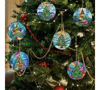 GUANKE Christmas Tree Decorations Set New hanging ornaments Shatterproof Acrylic Baubles Decoration for Tree Holiday Party Home Garden Ornament