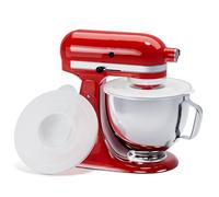 GuanQiao Ice Cream Maker Attachment: For KitchenAid Stand Mixer, Fits 4.5/5QT/6QT/7QT Models. 5 Quart Capacity, Makes Frozen Yogurt & Gelato