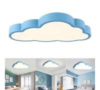 36W Ultra Thin 5cm LED Ceiling Lamp Children's Room Ceiling Light Dimmable Clouds Ceiling Lighting Cloud Lamp with Remote Control for Boy Girl Bedroom, Kindergarten