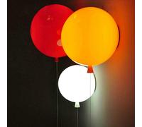 GUANSHAN Colorful Balloon Wall Light Modern Wall Lamp, Children's Room Decorative Wall Lighting with String Switch for Boys Girls, 20cm in Diameter, with 5W Bulb