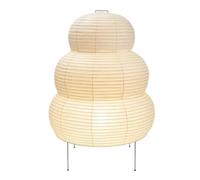 GUANSHAN Creative Art Paper Table Lamp Zen Style Handmade Paper Floor Lamp Decorative Floor Light Table Light Bedside Table Lighting Table Lamp Night Light for Bedroom, Living Room