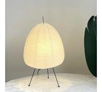 GUANSHAN Creative Minimalist Style Paper Table Lamp Paper Night Light Cozy Bedside Lamp Decorative Floor Lamp Mood for Bedroom, Living Room