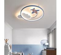 GUANSHAN Cute Airplane Cloud Ceiling Light Childlike Style Chandelier LED Eye Protection Ceiling Lamp Creative Ceiling Lighting Fixture for Bedroom, Living Room