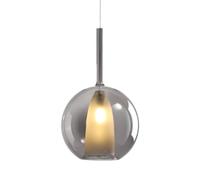 GUANSHAN Glass Hanging Light Luxury Pendent Light Creative Bubble Glass Exquisite Small Ceiling Lamp Decorative Chandelier for Restaurant, Bedroom, Bar
