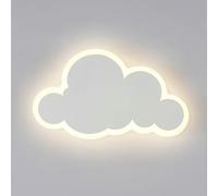 GUANSHAN LED White Cloud Wall Lamp Cartoon Children's Room Night Light Decorative Background Lamp for Bedroom, Living Room, Stairs, 3 Lighting