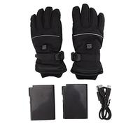 Guantes con calefacción 3 Niveles de calefacción, ropa de invierno para hombres impermeables guantes de batería eléctrica para hombres para hombres Trabajo de invierno Tareas al (L)