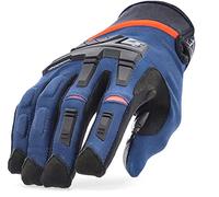 Acerbis X-Enduro Motorcycle Gloves, blue-orange, size M