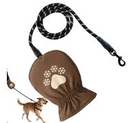 Guanto Guinzaglio Cani - Riscaldante Impermeabile con Fascia, Accessorio Comodo e Pratico, Ideale Passeggiate Invernali, Protezione Mani, Uso Esterno | Application per Cuccioli Animali Freddo Outdoor