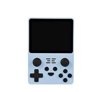 GUANYAN Powkiddy RGB20S Handheld Game Console Retro Arcade Built-in 15000 Games,3.5 Inch Screen,Open Source 16G+64G Retro Spielekonsole,Portable Game ConsolesKid Adult,Blue (8RMSW180ZUJZSKG303A187)