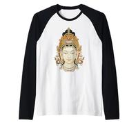 Guanyin Goddess Avalokiteshvara Mahayana Buddhism Raglan Baseball Tee