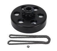 GUAPIKH 5/8in Bore 12 Tooth Go Kart Clutch, Centrifugal Clutch with 35 Chain, High Torque 12T Clutch for Mini Bikes and Go Karts, Compatible with 2.8HP and 97cc Engines, Durable Metal Cons