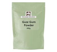 Guar Gum Powder 500g - Natural Thickener, Stabiliser & Emulsifier by Manor Springs