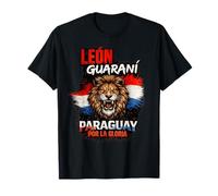 Guarani Lion Paraguay Pride - Paraguayan Flag Heritage T-Shirt