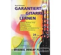 Guaranteed Guitar Chords Learn (+ CD) and Picks - Rhythms and Songs Have Eaten Knowledge For Beginners, with Internet Support (Paperback) by Bernd Brümmer [German Language]
