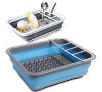 Guaranteed4Less Collapsible Washing Up Bowl Dish Drainer Draining Folding Water Reusable Camping