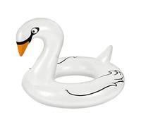 Guaranteed4Less Large Inflatable Swan Swim Ring Swimming Pool Float Ride On Water Tube Lilo Raft
