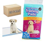 Guaranteed4Less Puppy Training Pads Large Trainer Toilet Pee Wee Absorbent Mats Pets Dog (20)