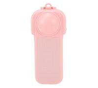 Guard and Screen Protector for Insta-360 X5 Lens, Scratch Proof Lens Cap with Protective Cover, ABS Material, Compatible with Insta-360 X5 Action Camera, Black (Pink)