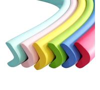 Guard Anti-Collision Bar Protector,5m,10m,L Shape,L Shape,NonToxic And Safe,Different Size Furniture, Suitable For Home, Nursery(Brown,5M)