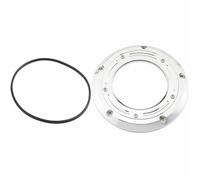 Guard Case For Harley For Road King For Custom FLHRS 2004 2005 2006 2007 2008 Engine Stator Case Protector Motor Crash Pads Frame Sliders(Silver)