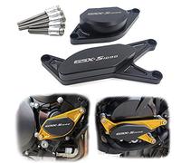 Guard Case For SUZUKI GSX-S1000 GSX-S1000F 2015 2016 2017 GSX S1000 Motorcycle CNC POM Frame Slider Pad Engine Stator Case Saver Protector(Black- Silver)