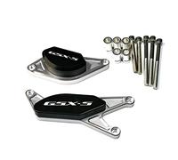 Guard Case For SUZUKI GSXS1000 GSX-S1000 GSXS 1000 750 Gsxs750 CNC POM Frame Slider Pad Engine Stator Case Saver Protector(Silver)