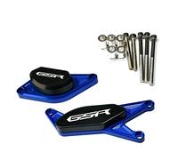 Guard Case Motorcycle CNC POM Frame Slider Pad Engine Stator Case Saver Protector For SUZUKI GSR 750 GSR-750(Blue)