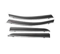 Guard Deflector For Ens1 2022 2023 Sun Rain Guards Side Window Deflector Car Accessories Side Window Visors Side Window Deflector(Chrome strip-carbon)